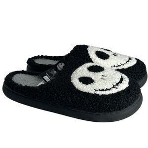 Disney Nightmare Christmas Jack Plush Cozy Slippers S/M Adult Slip On Shoes NEW